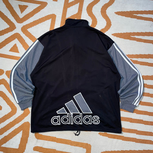 Adidas 90s Panelled Embroidered Jacket L