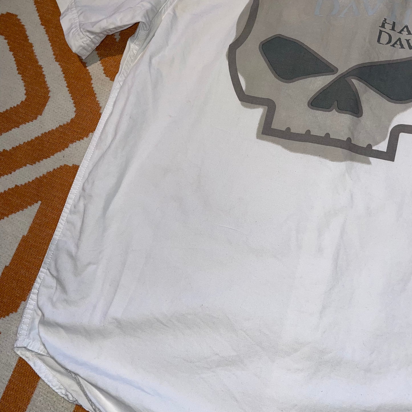 Harley Davidson 00s ‘Skull’ Shirt L