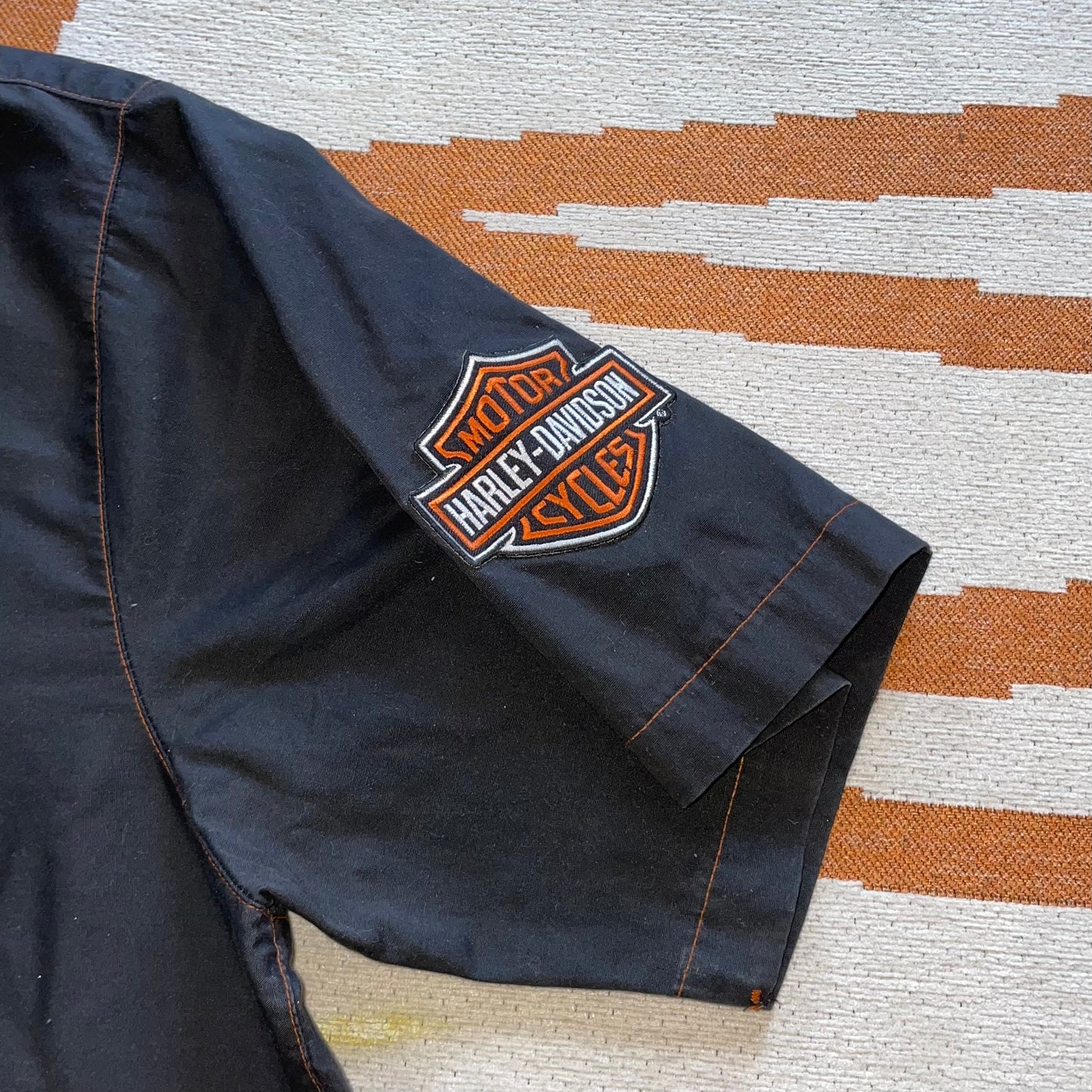 Harley Davidson 00s Embroidered ‘Sierra Vista’ Shirt XL