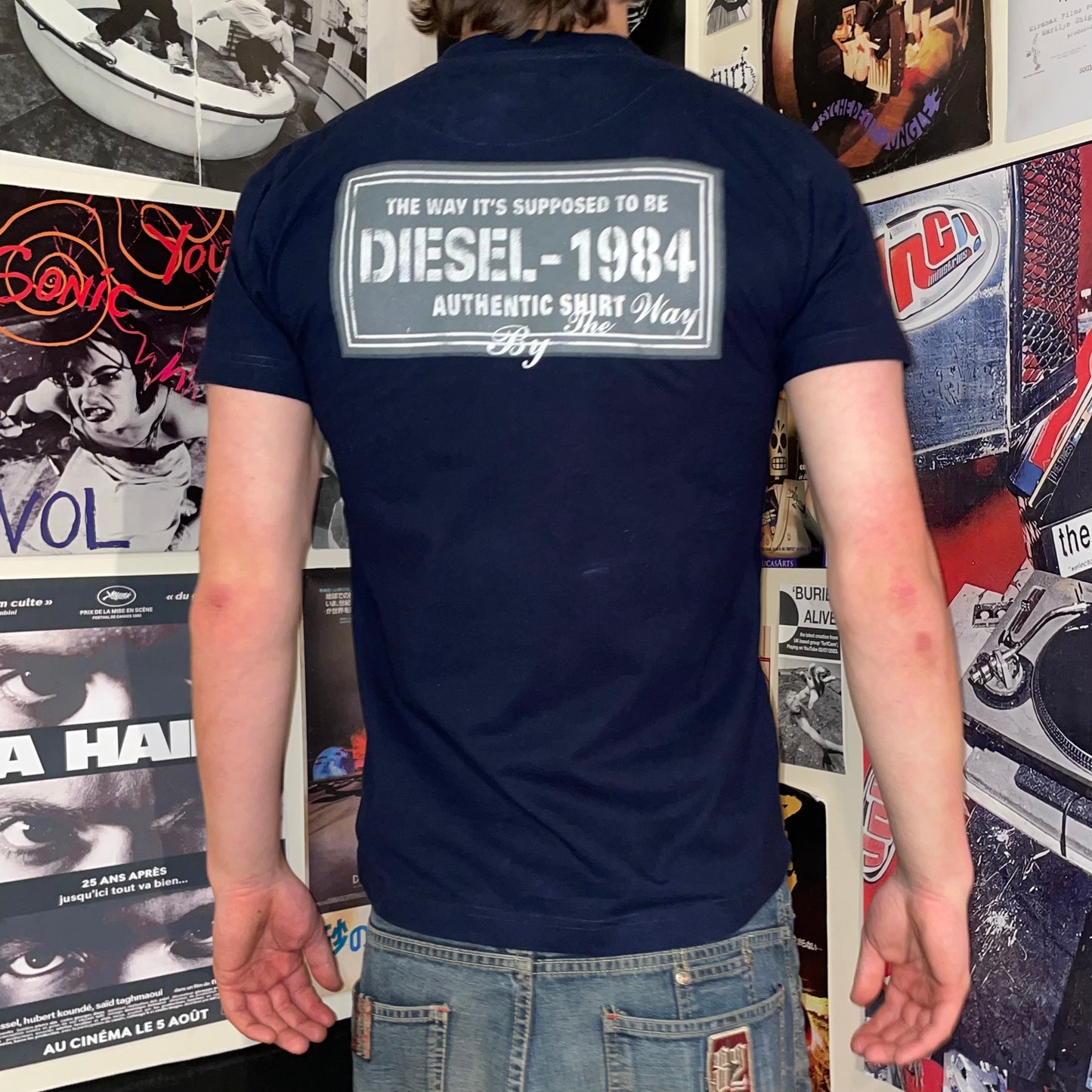 Diesel 00s Printed Graphic T-Shirt S