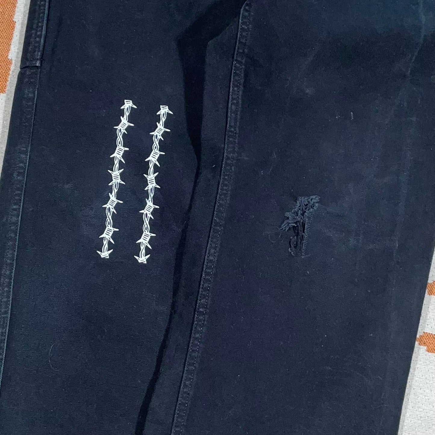Vans '22 Elijah Berle Embroidered/Printed Skate Trousers 32x31