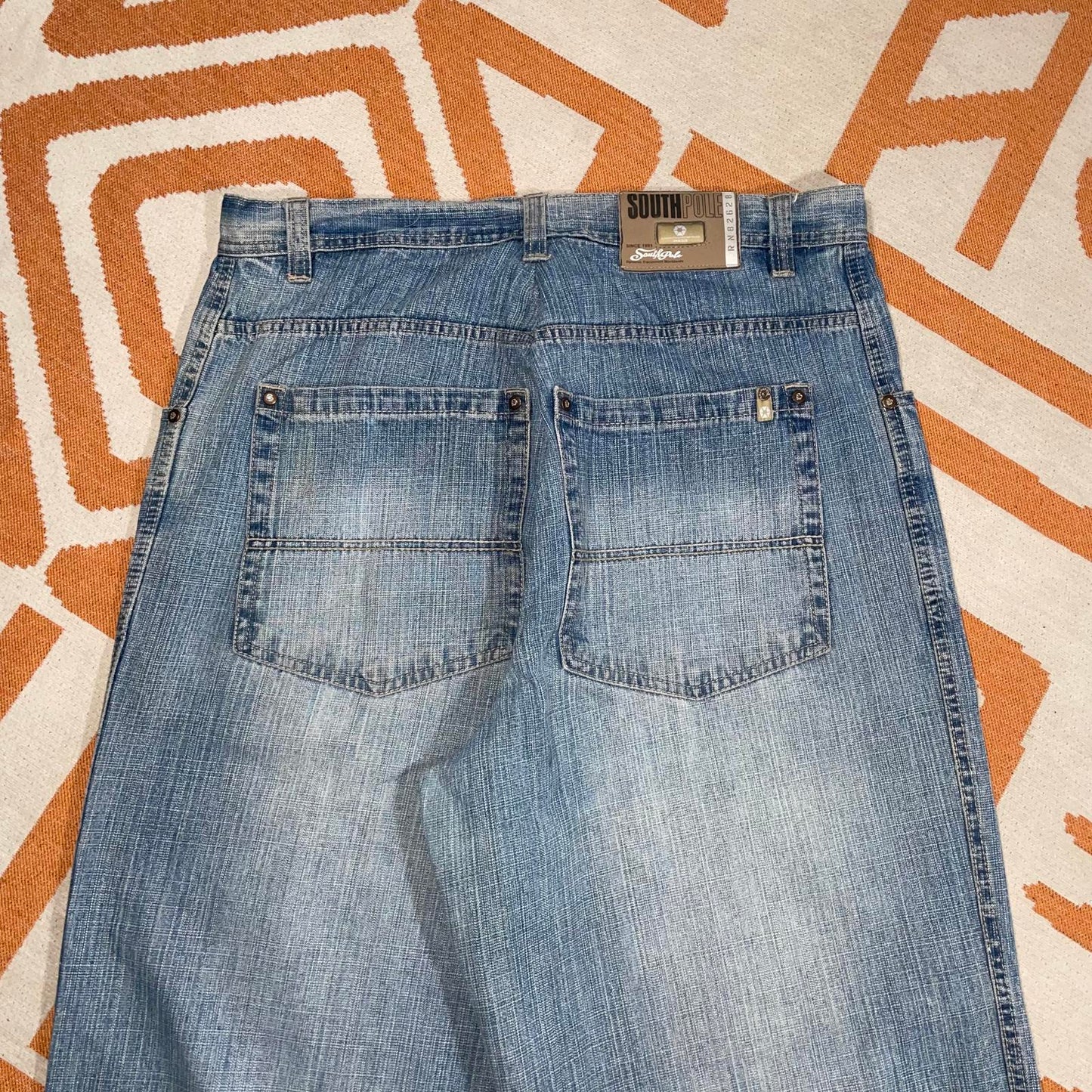 Southpole 00s Baggy Blue Denim Jeans 38x32
