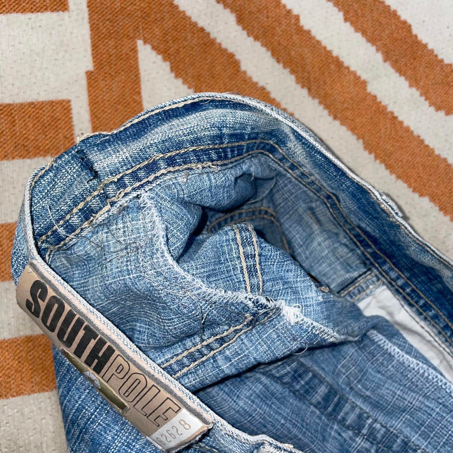 Southpole 00s Baggy Blue Denim Jeans 38x32