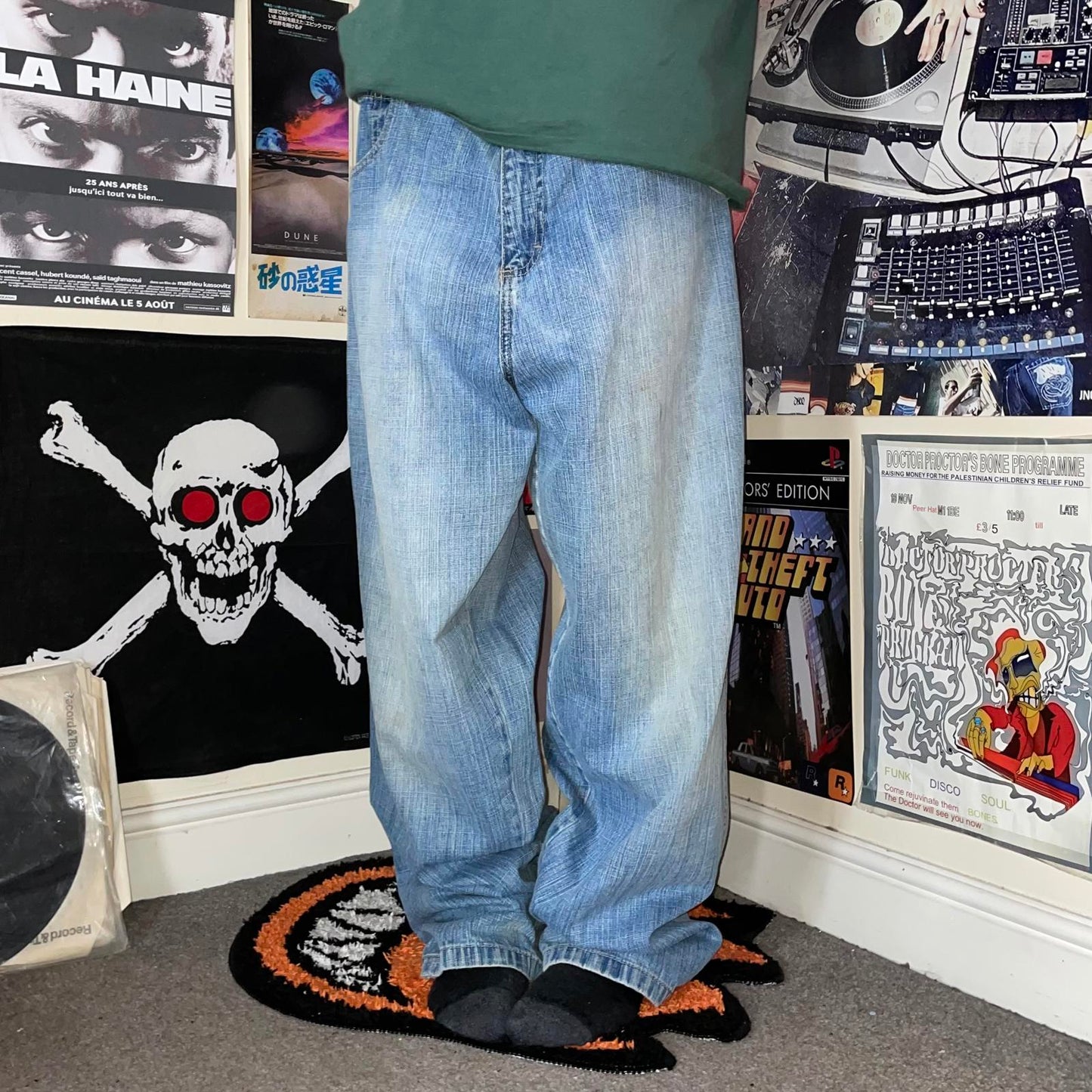 Southpole 00s Baggy Blue Denim Jeans 38x32