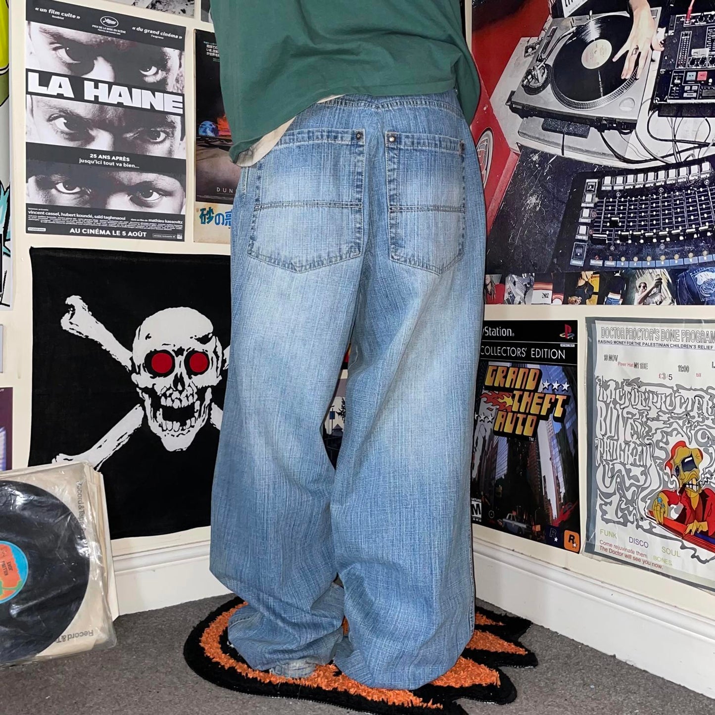 Southpole 00s Baggy Blue Denim Jeans 38x32
