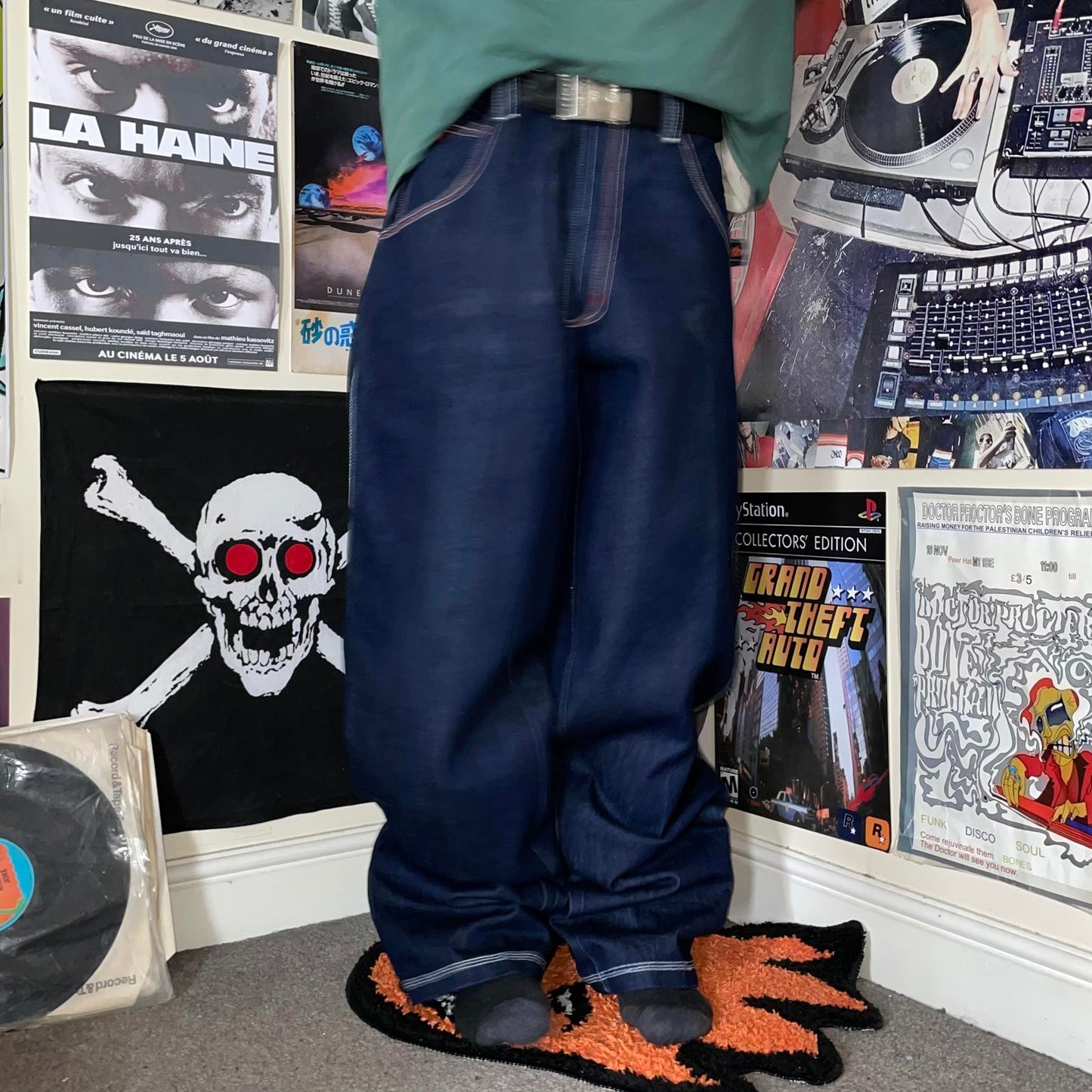 Bruce Lee '11 Baggy ‘Legend’ Jeans 36x36