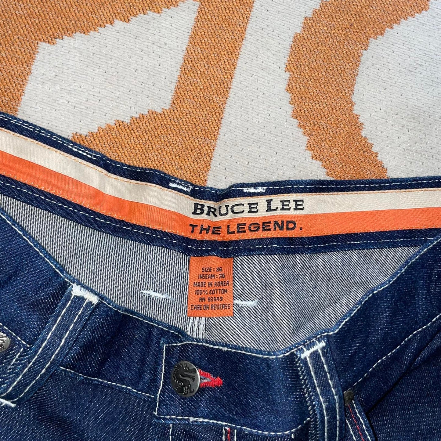 Bruce Lee '11 Baggy ‘Legend’ Jeans 36x36