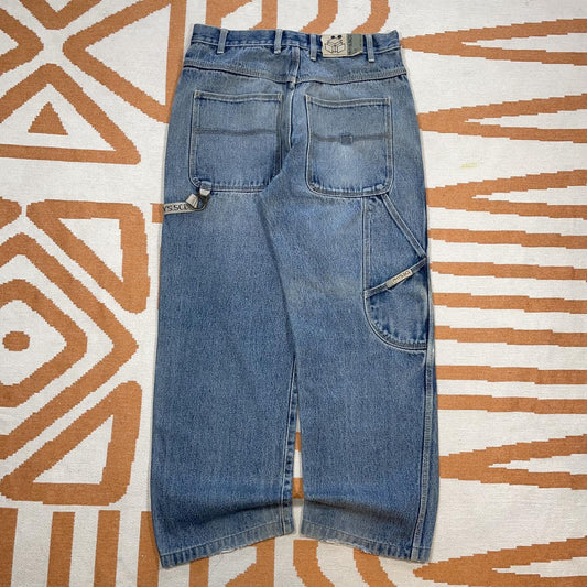 Phys.Sci 00s Baggy Denim Carpenter Jeans 32x29