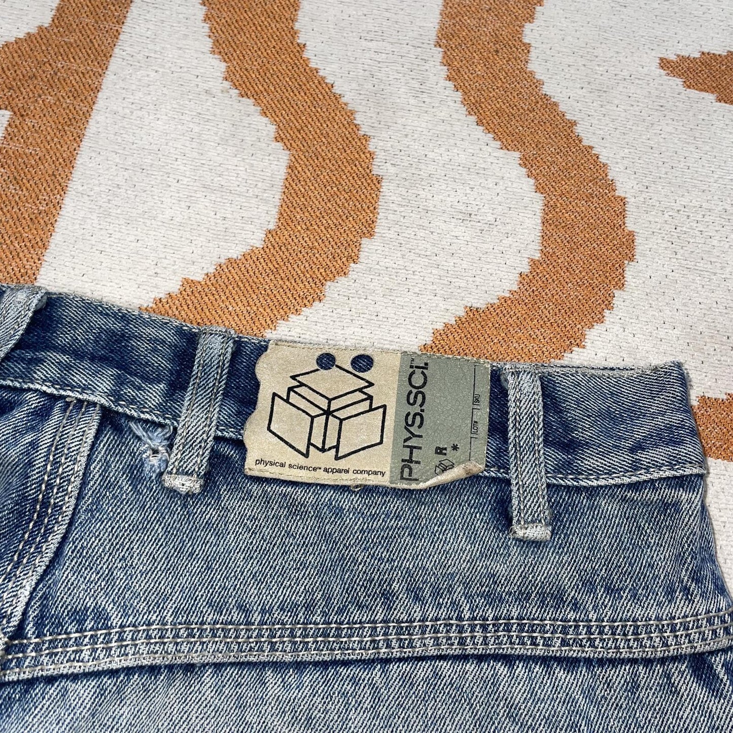Phys.Sci 00s Baggy Denim Carpenter Jeans 32x29