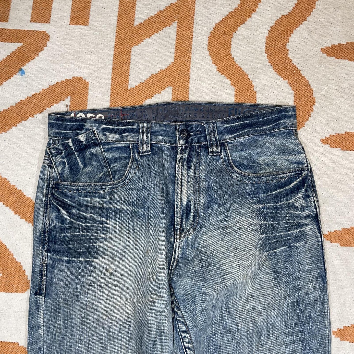 Ecko Unltd. 00s Printed/Embellished Wings Jeans 32x32
