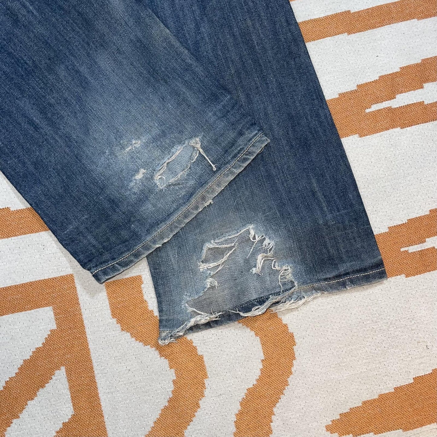 Urban Behaviour 00s Embroidered Bootcut Jeans 34x34/14