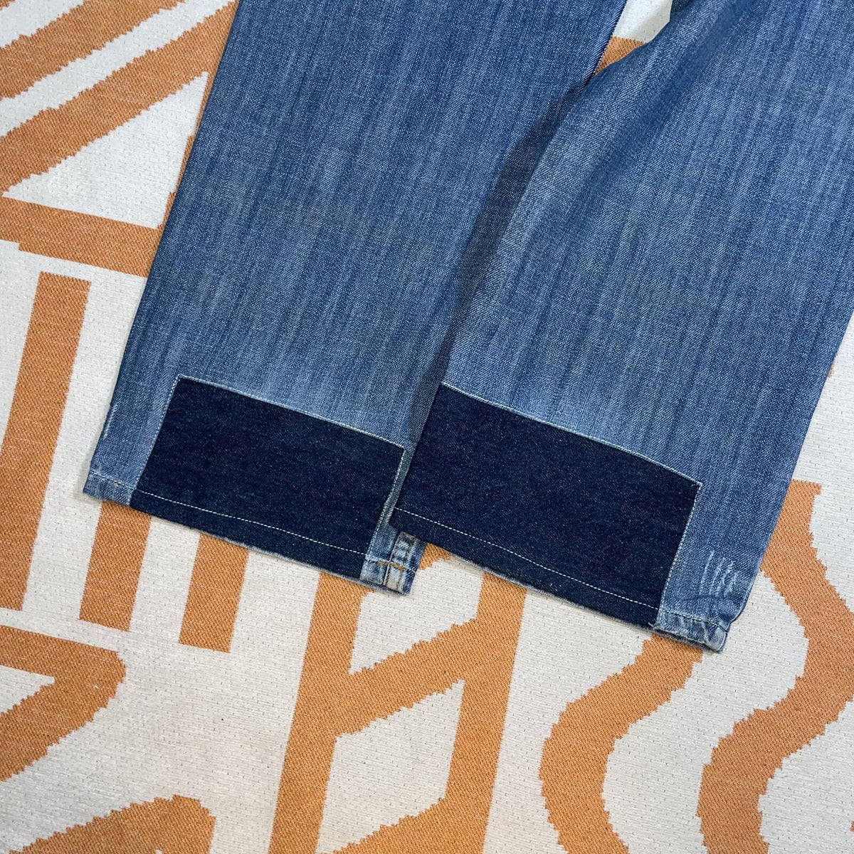 Quiksilver 00s Printed Loose Denim Jeans 34x34