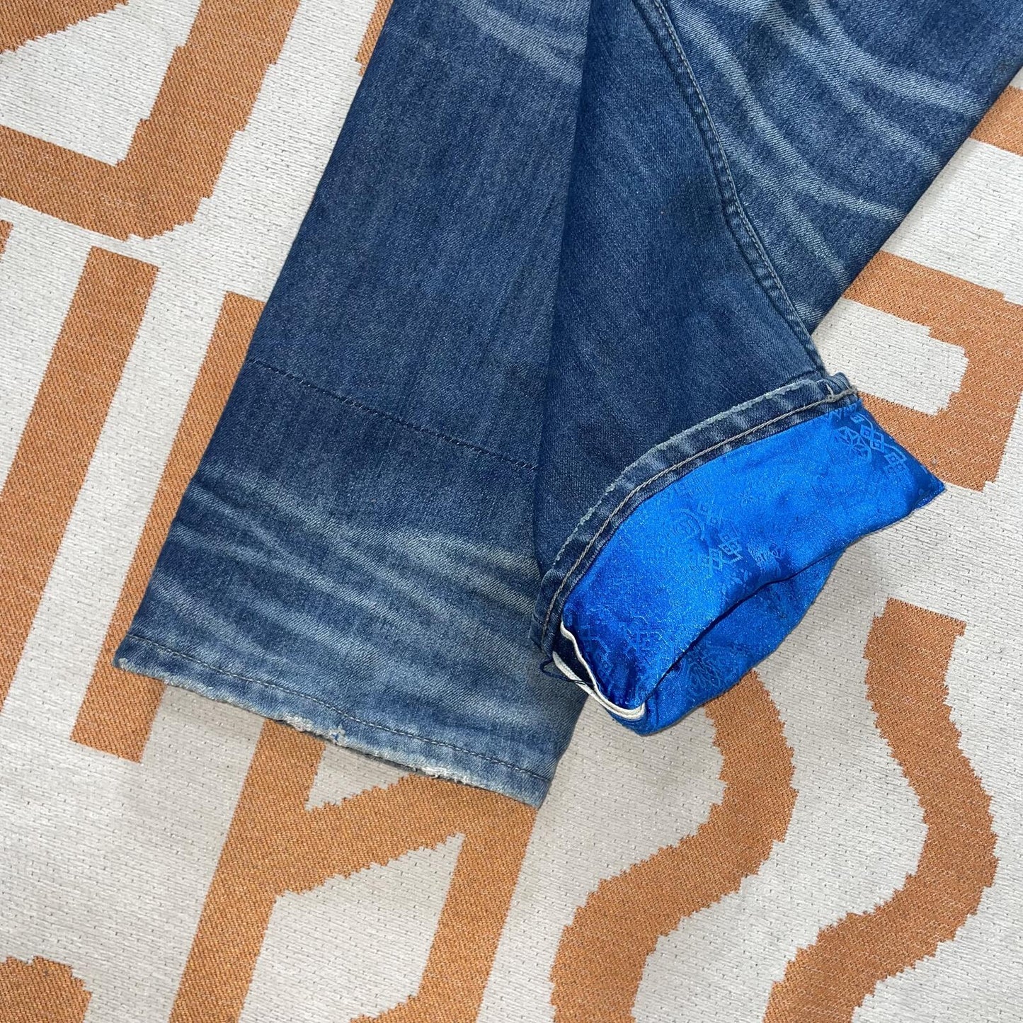 Levi’s x CLOT x Kazuki '09 Printed/Embroidered Designer 505 Jeans 34x33