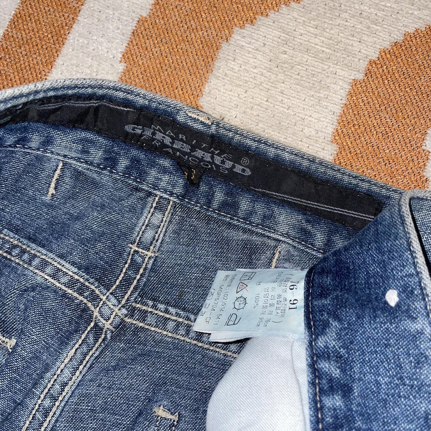 Marithé + François Girbaud 00s Flared Jeans 30x34