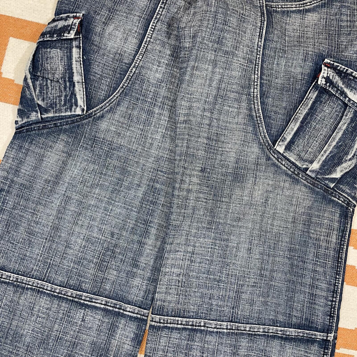 Dognose 90s Embroidered ‘Grind’ Cargo Jeans 32x31