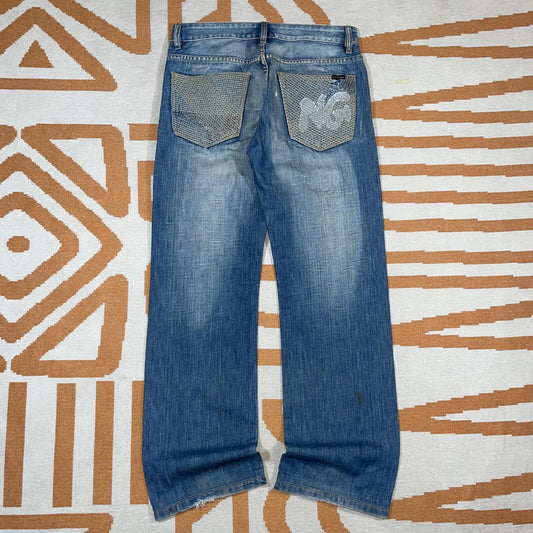 Energie 00s Embroidered ‘NG’ Denim Jeans 32x32