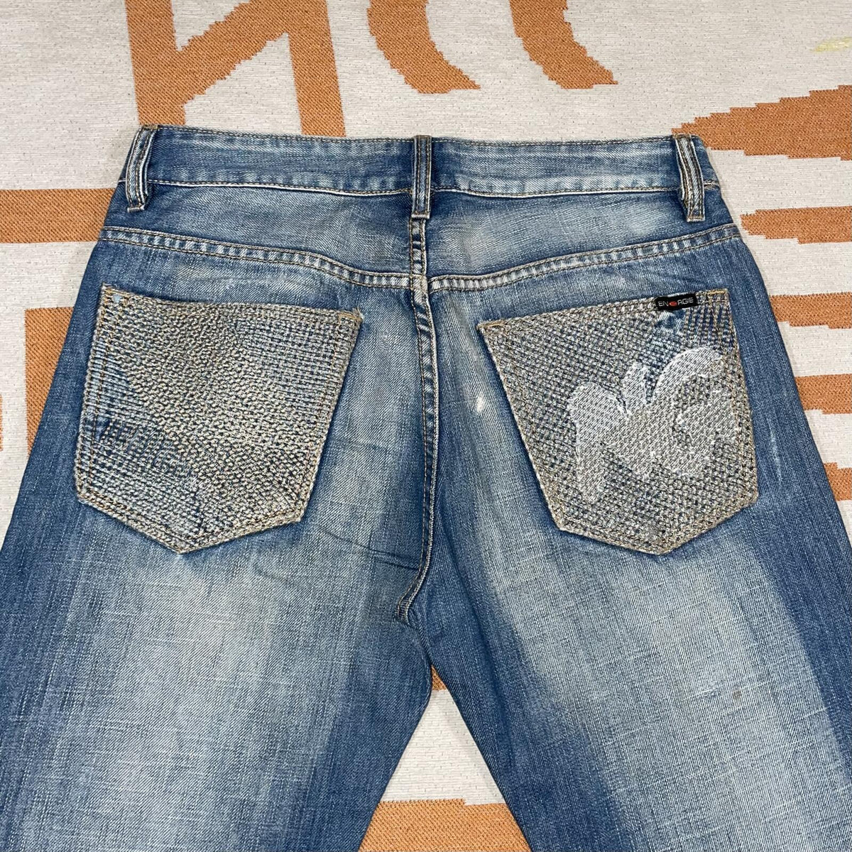 Energie 00s Embroidered ‘NG’ Denim Jeans 32x32