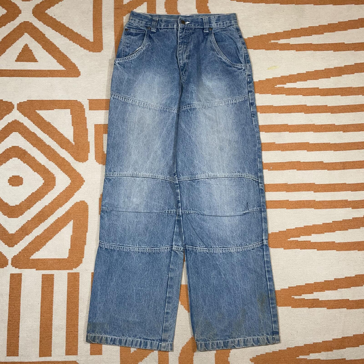 Dognose 90s Embroidered ‘Darkness Drake’ Baggy Jeans 28x32