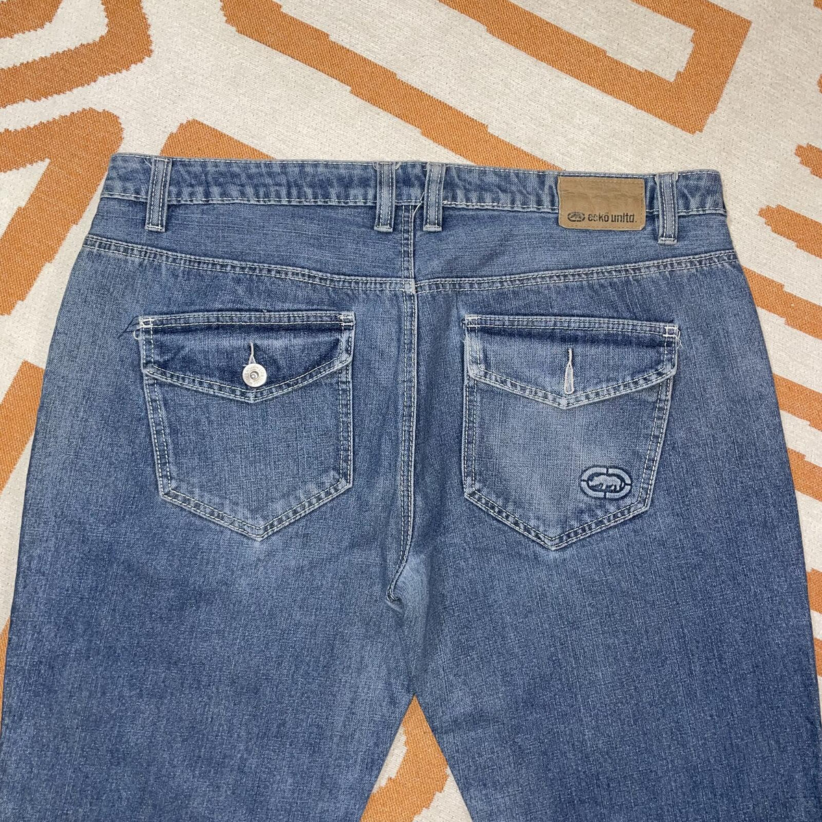 Ecko Unltd 00s Imprint ‘Rhino’ Baggy Jeans 38x31