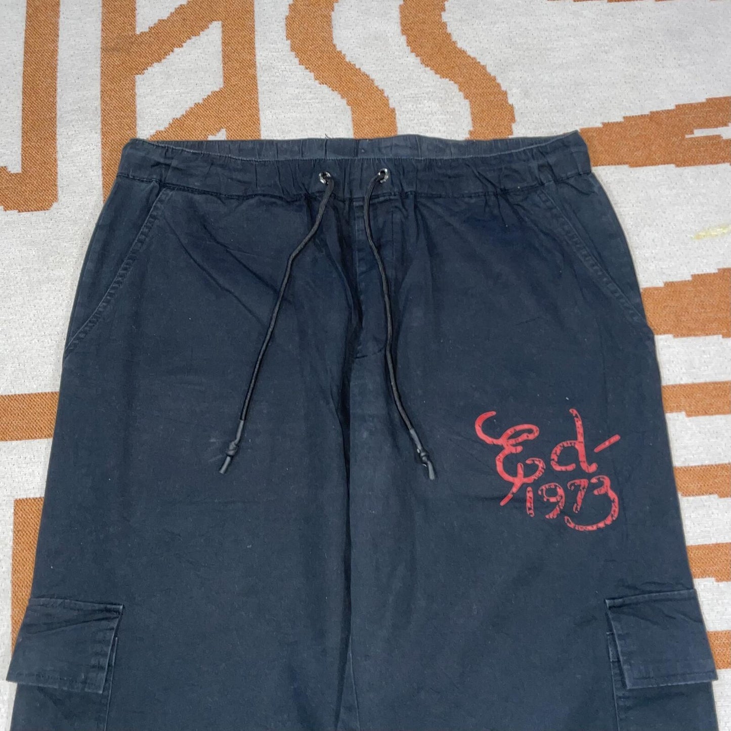 Ed Hardy x UO ‘22 Embroidered ‘Dragon’ Cargo Pants 28-34x31