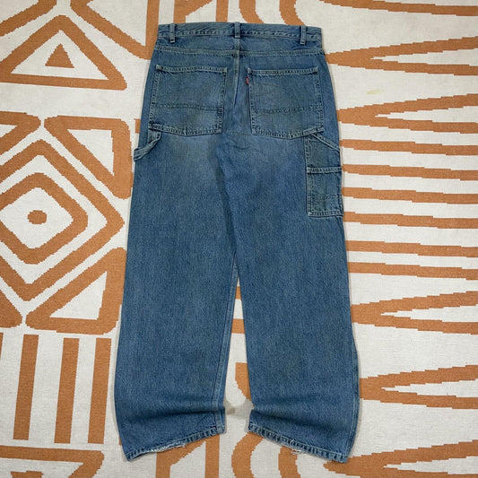 Levi’s 90s Red Tab Workwear Blue Denim Jeans 34x31