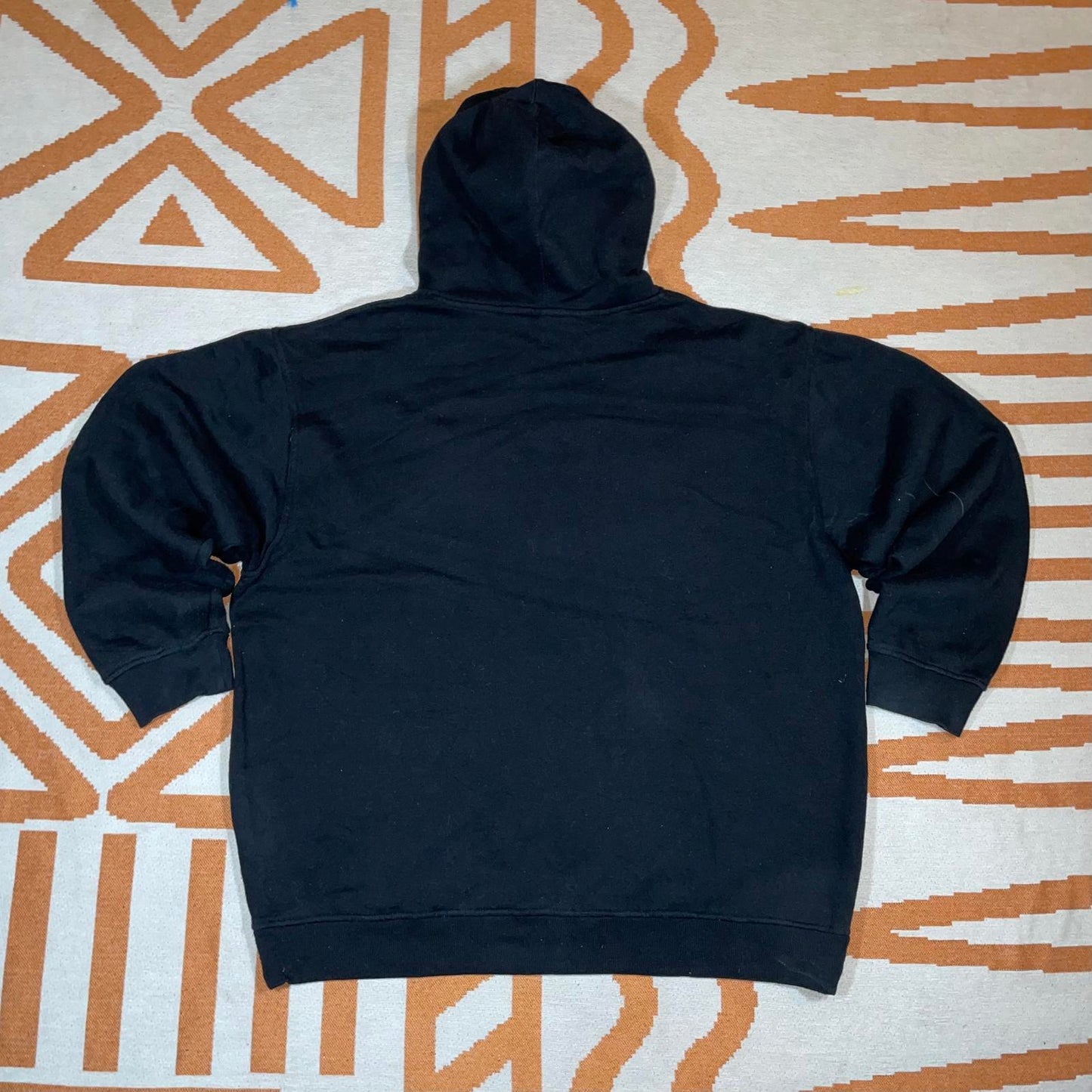 Southpole 90s Embroidered Black/Blue Zip Hoodie XXL