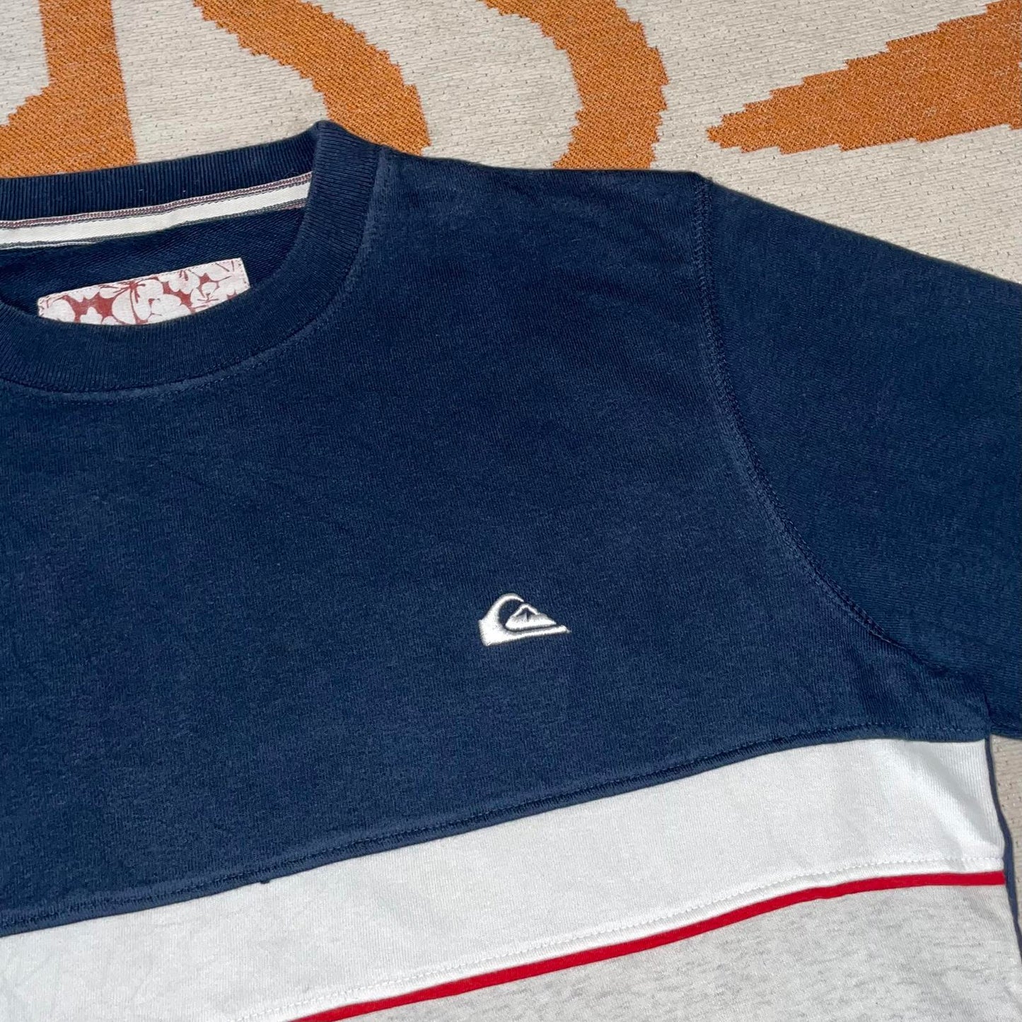 Quiksilver 00s Panelled Ocean Sweatshirt M