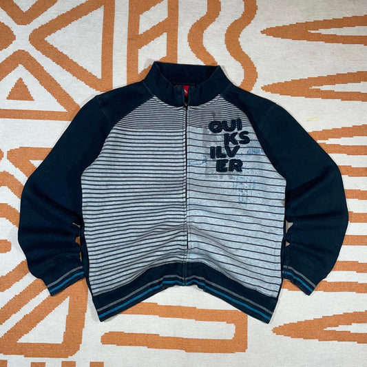 Quiksilver 00s Embroidered Track Jacket S
