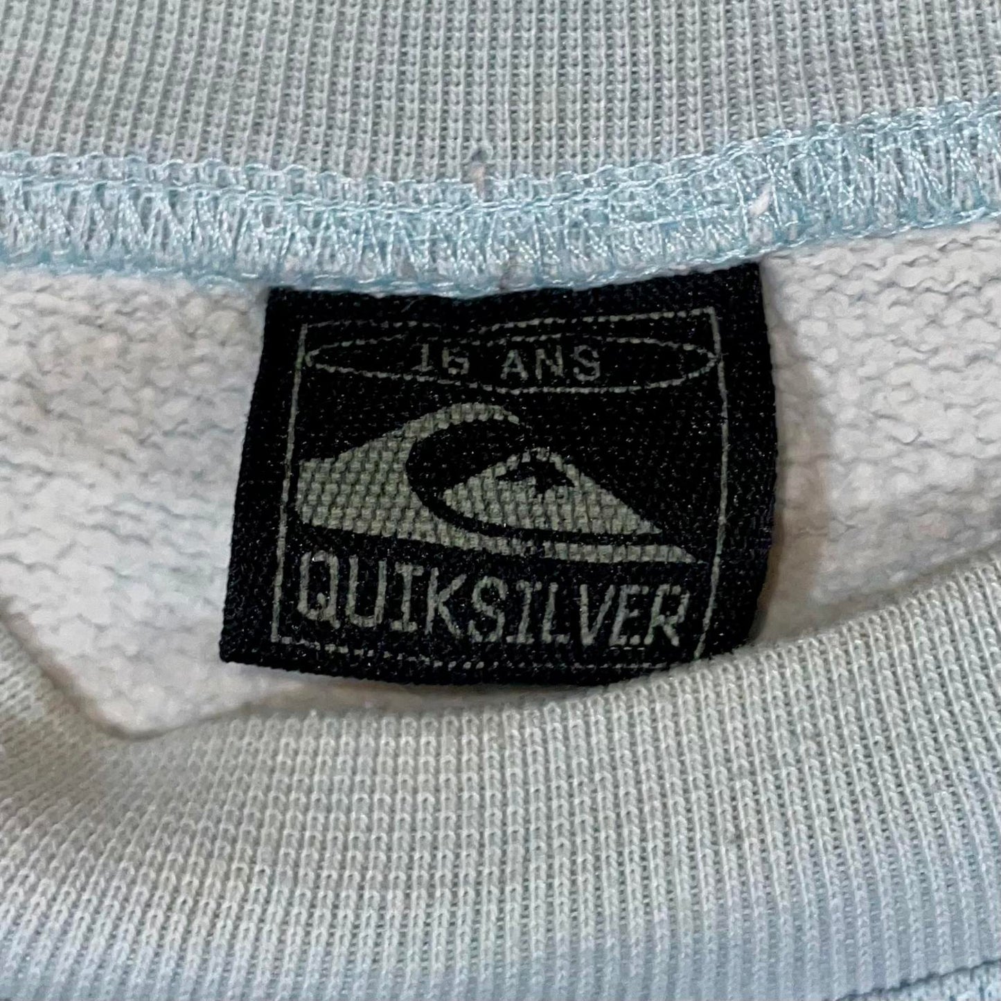 Quiksilver 90s Surf Print Sweatshirt 16/M