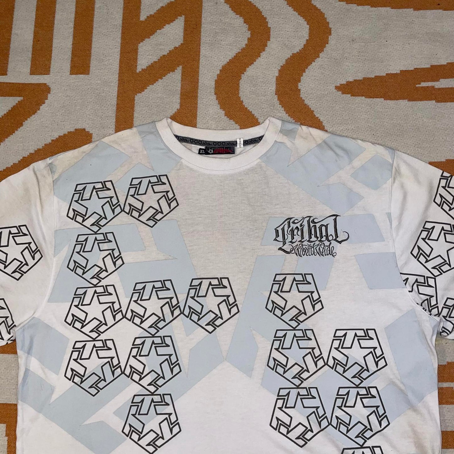 Tribal Gear 00s Printed Baggy T-Shirt XL
