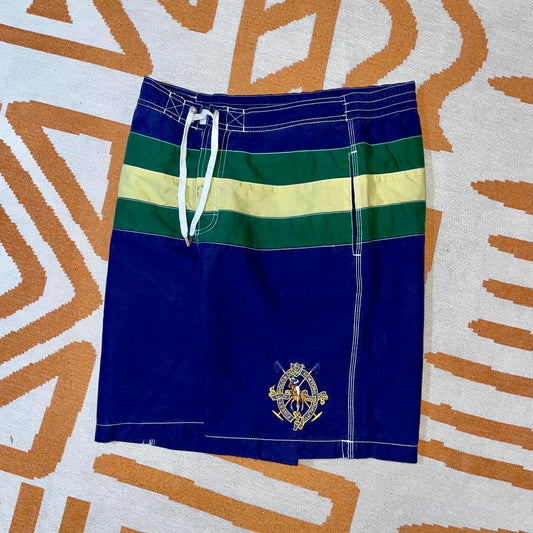 Polo Ralph Lauren 90s Embroidered Swim Shorts S