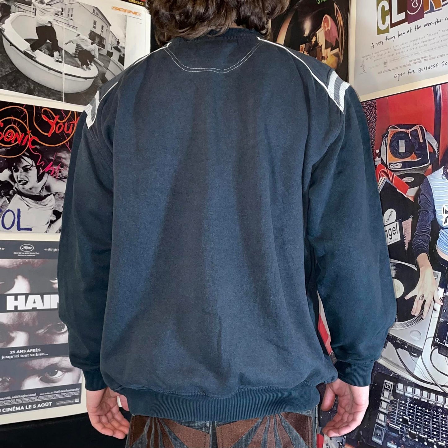 Reebok 90s Embroidered Sweatshirt M