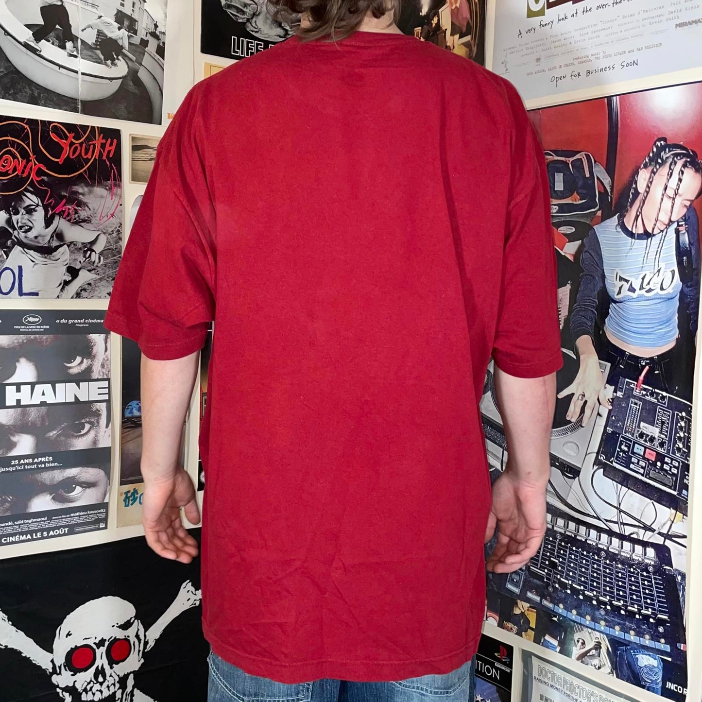 Ecko Unltd. 00s Rhino Graphic Red T-Shirt 3XL