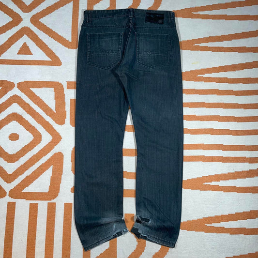 Ecko Unltd. 00s Black Straight Denim Rhino Jeans 34x32