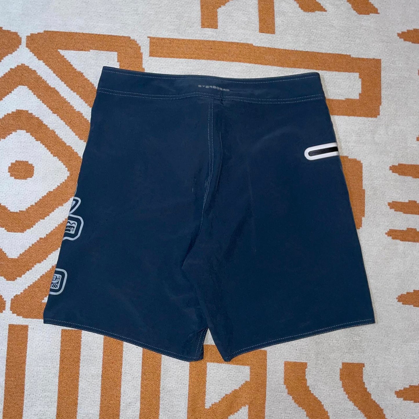 Starboard 00s Tribal Print Swim Shorts L