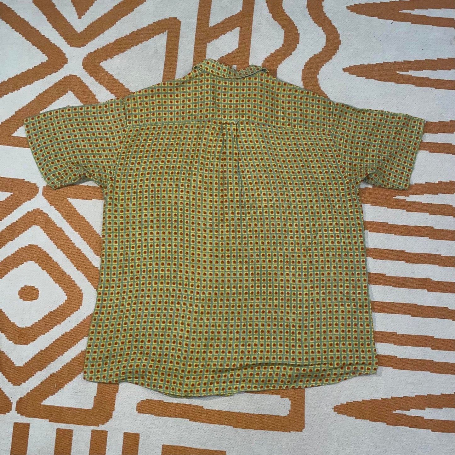 3K 00s Patterned Button Shirt M