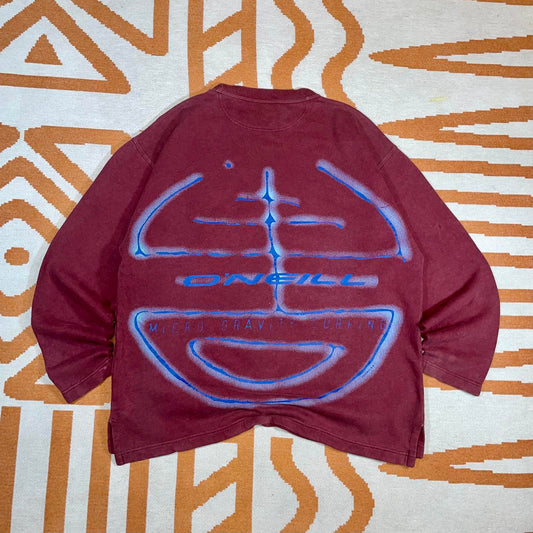 O’Neill 90s Graphic Surf Art Sweatshirt M
