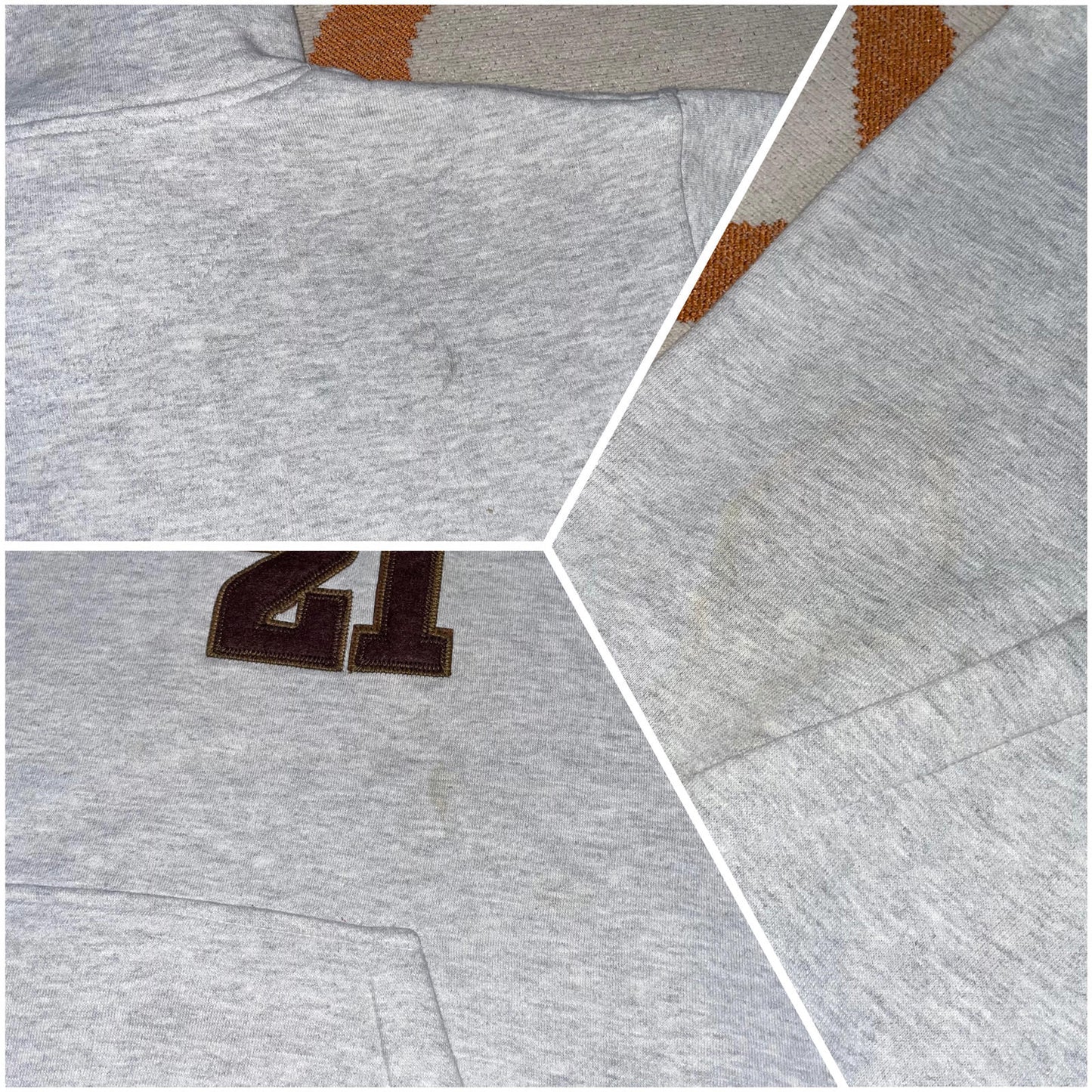 Southpole 90s Embroidered Spell-Out White Hoodie XL