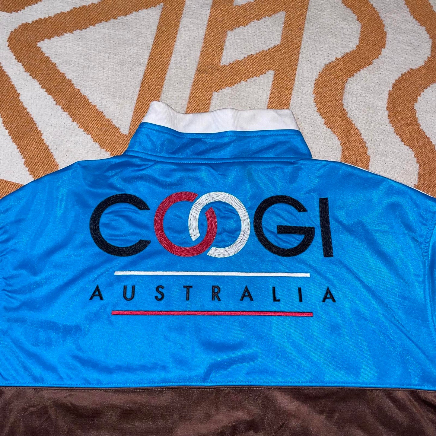 Coogi 90s Embroidered Track Jacket XL
