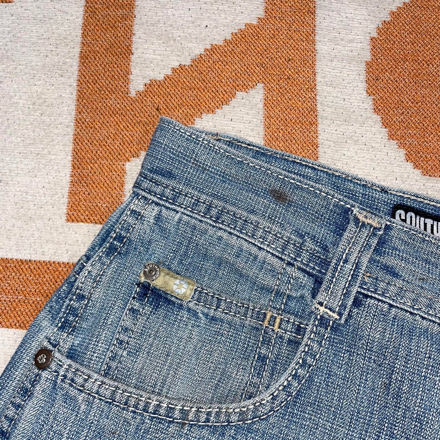 Southpole 00s Baggy Blue Denim Jeans 30x30