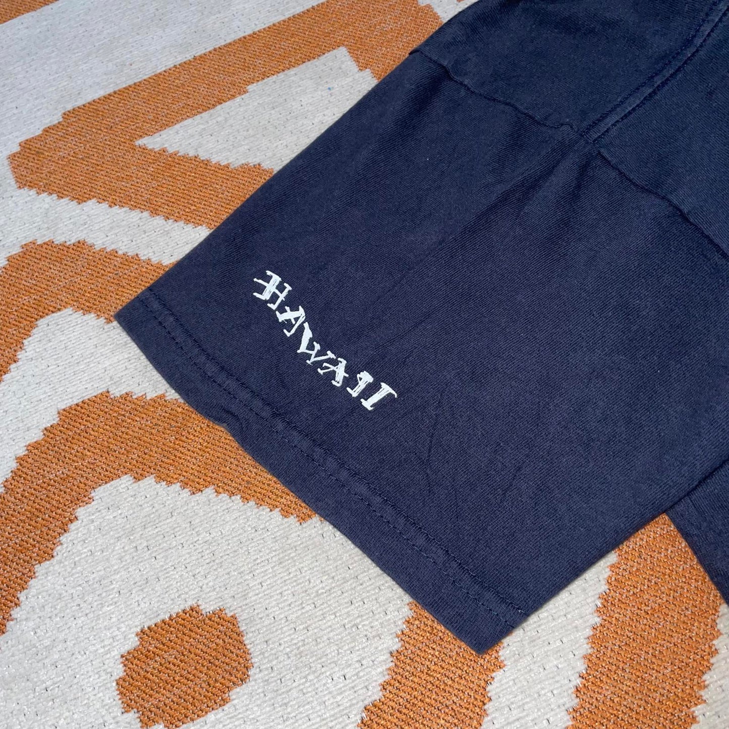 Quiksilver 00s Hawaii Flag Graphic T-Shirt L