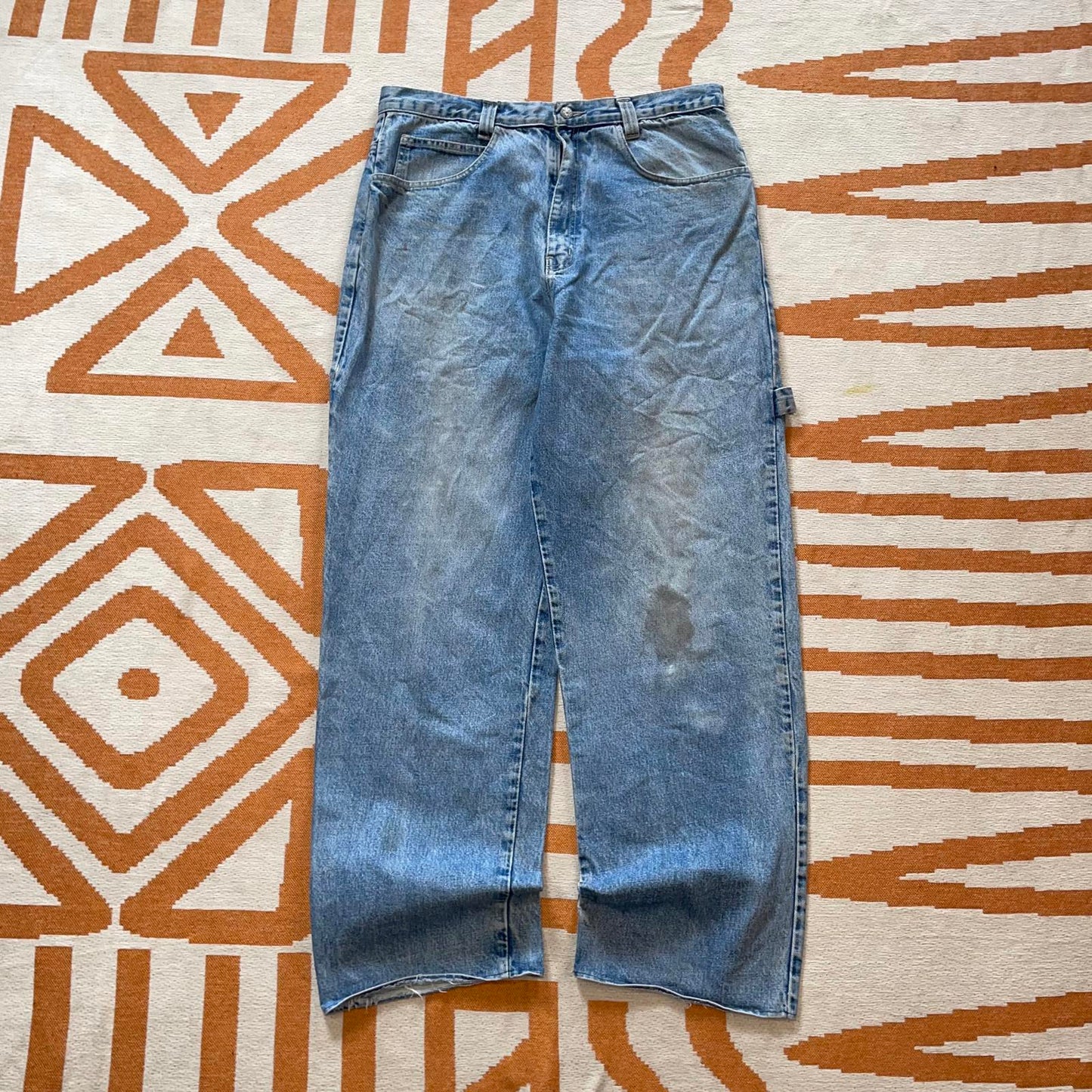 Nike 90s Embroidered Baggy Carpenter Jeans 34x30