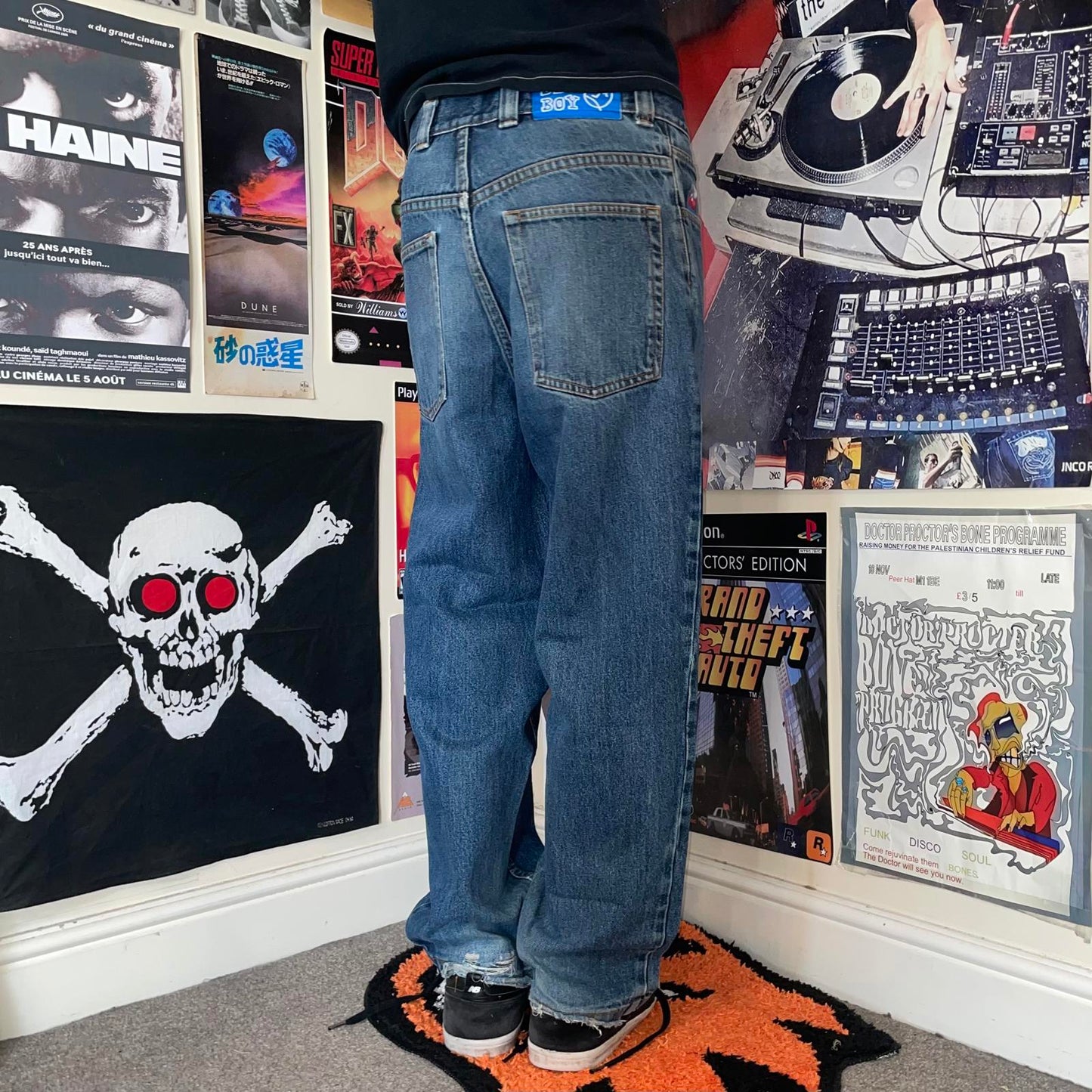 Polar Big Boys 10s Baggy Skate Jeans 28x30
