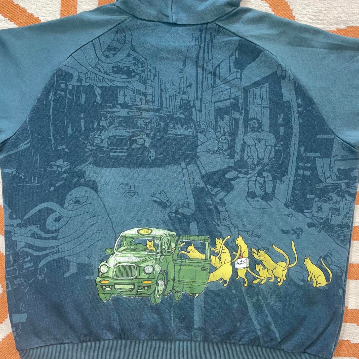 Puma x KozynDan ‘09 ‘Londamned’ Art Print Hoodie M