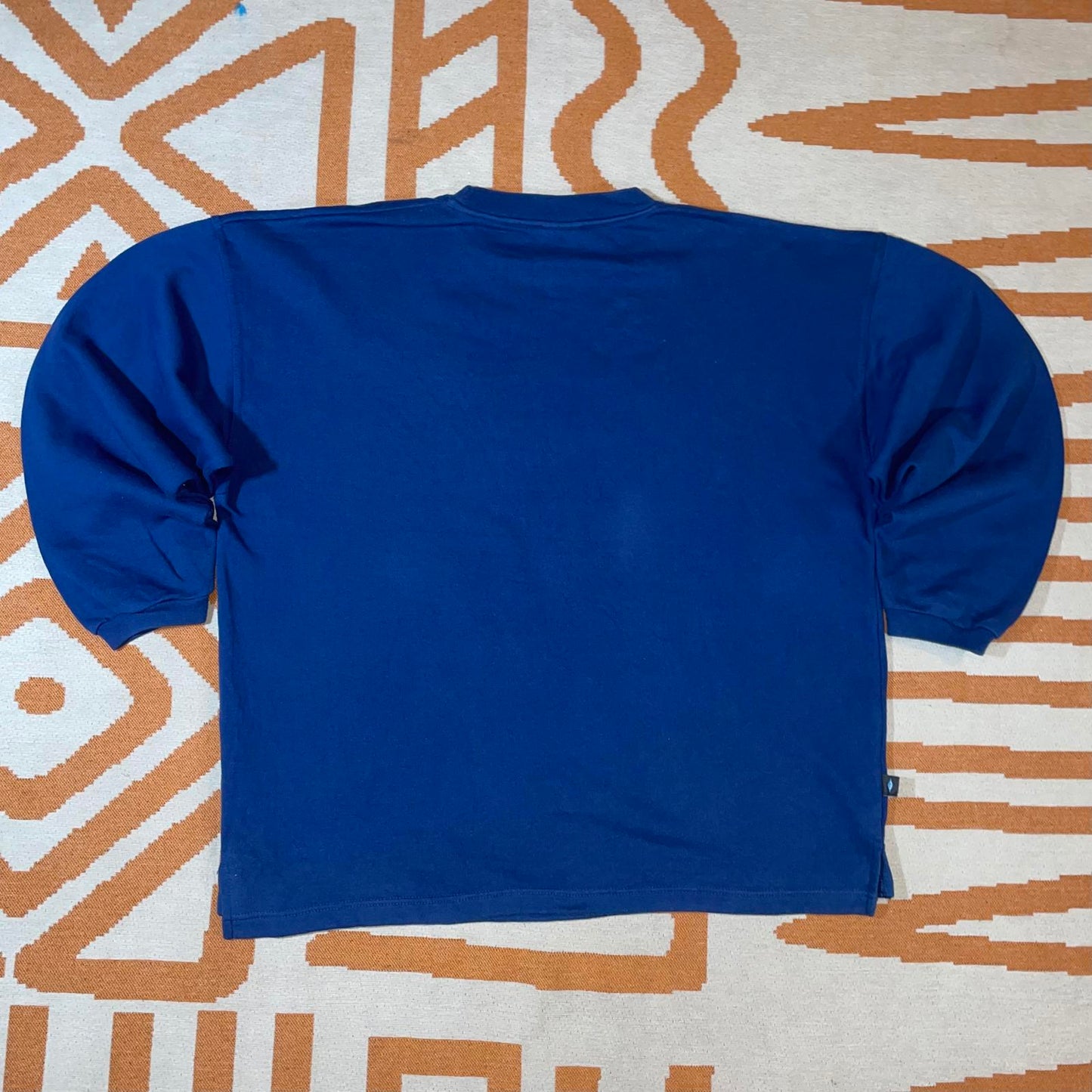 Rip Curl 90s Embroidered Logo Blue Sweatshirt XL