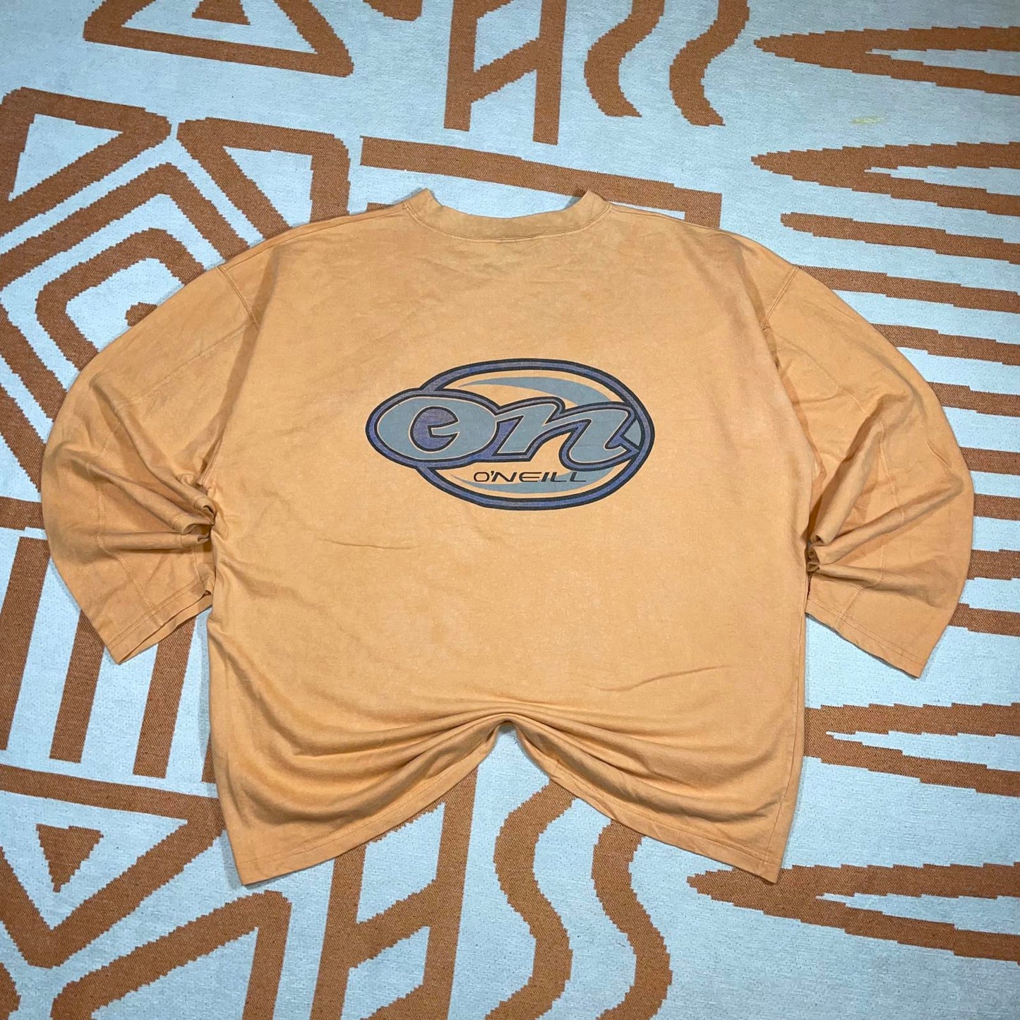 O’Neill 90s Graphic Surf Orange Longsleeve T-Shirt XL