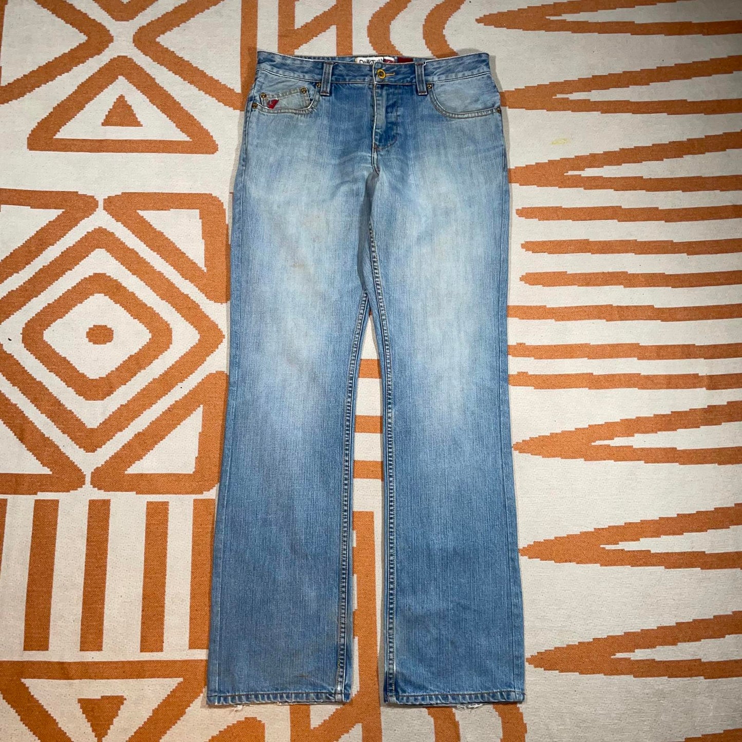 Quiksilver 00s Blue Denim Surf Jeans 31x33