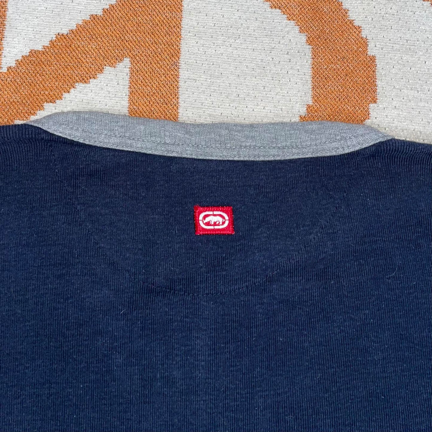 Ecko Unltd. 00s Embroidered Rhino Ringer T-Shirt M