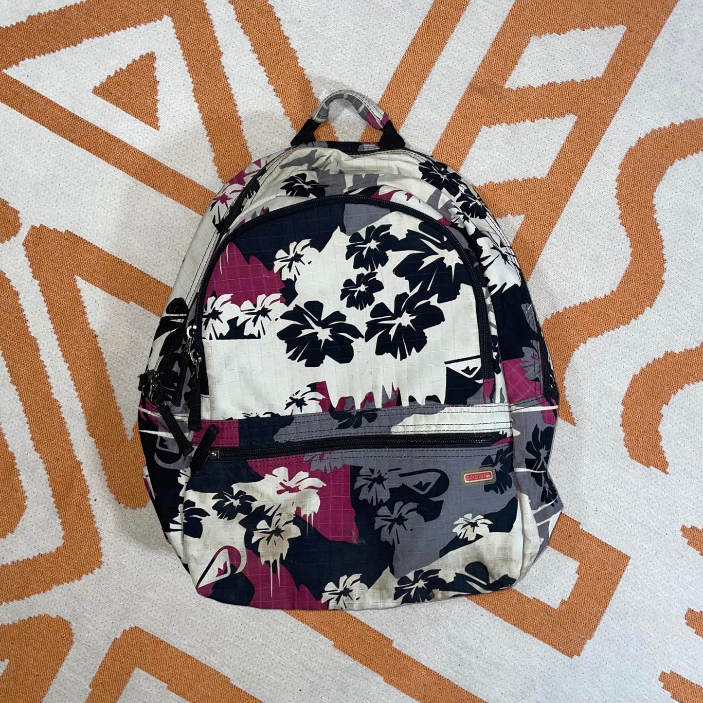 Quiksilver 00s Pattern Surf Backpack