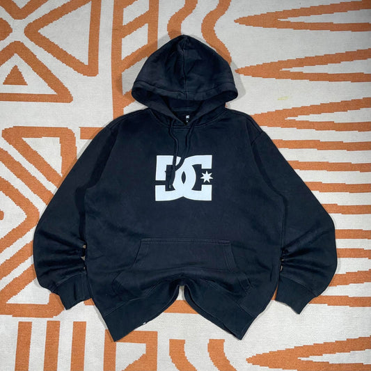 DC 00s Logo Graphic Black Hoodie M